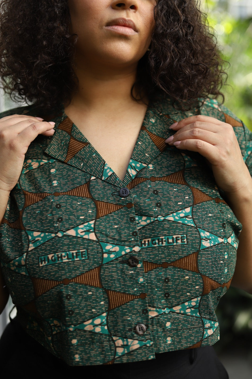 Jamilia - Collared Top