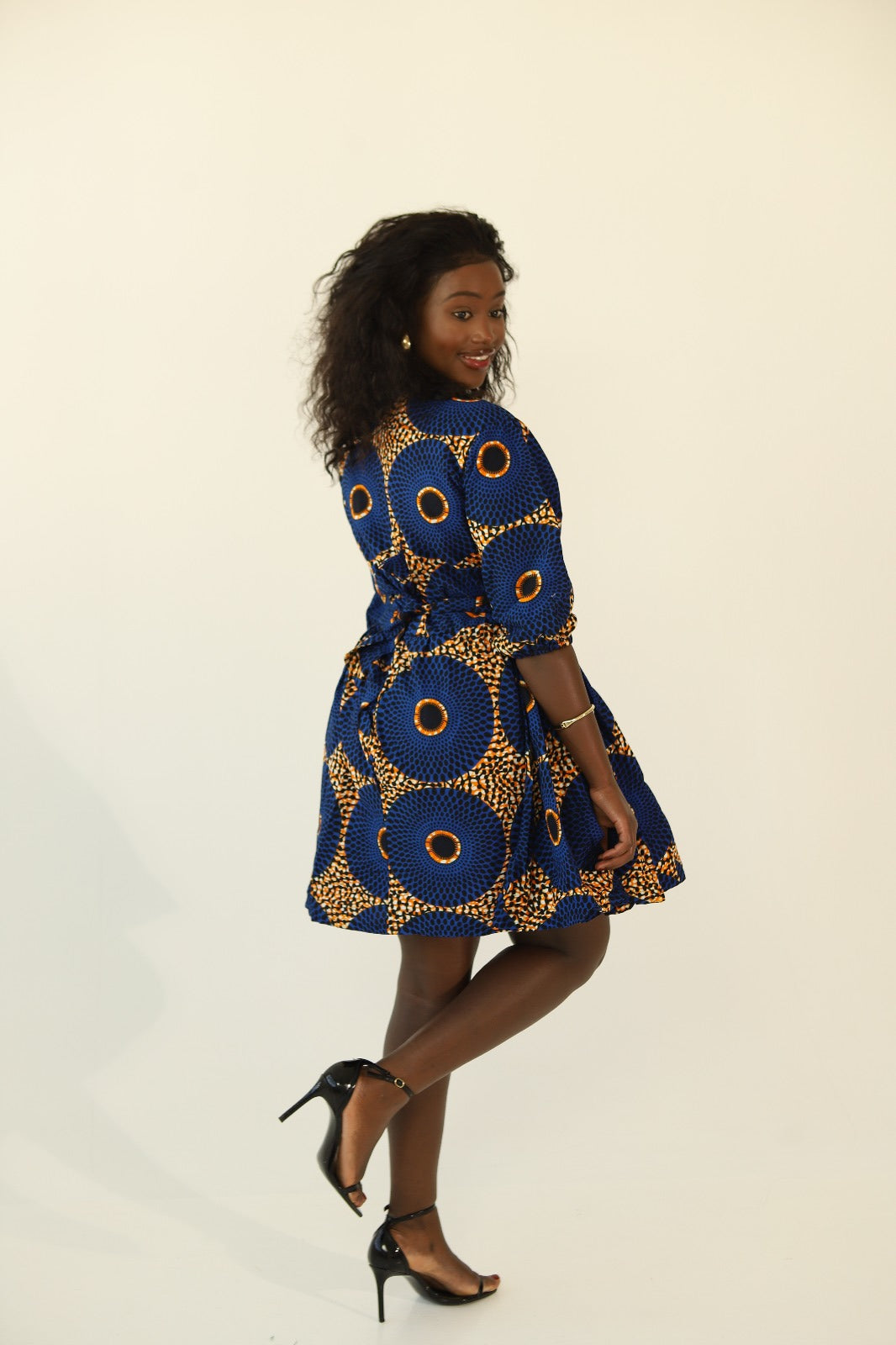 Keba Mini wrap dress