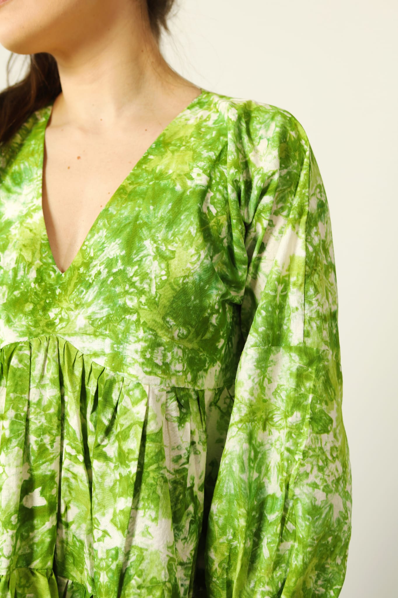 Naomi - Layered Batik Dress