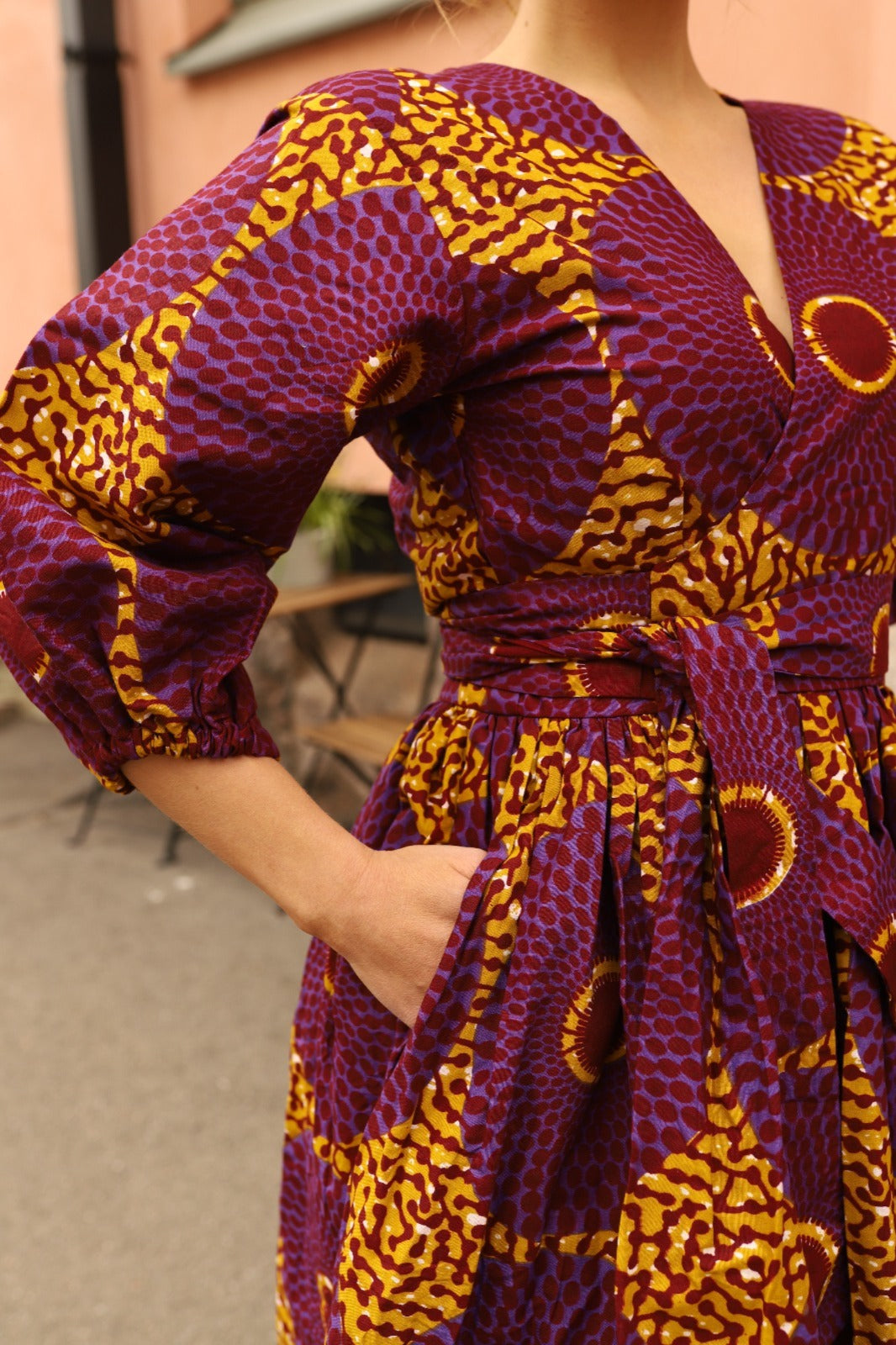 Keba - Mini Wrap Dress