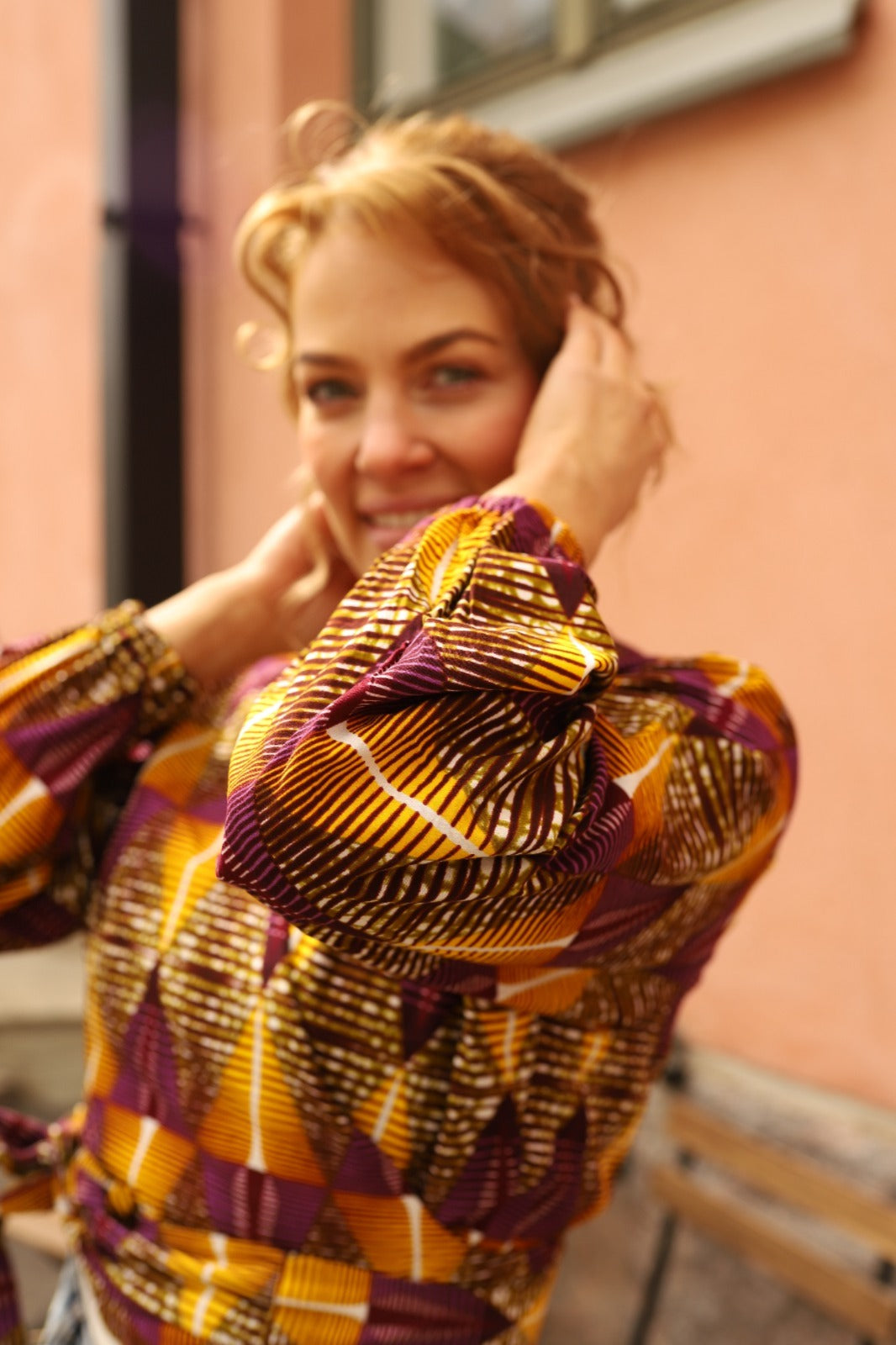 Zola - Crop Wrap top