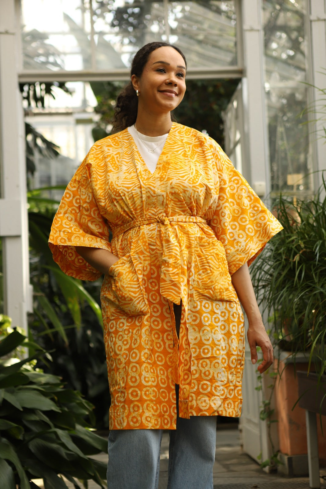 African Batik Oversize Kimono