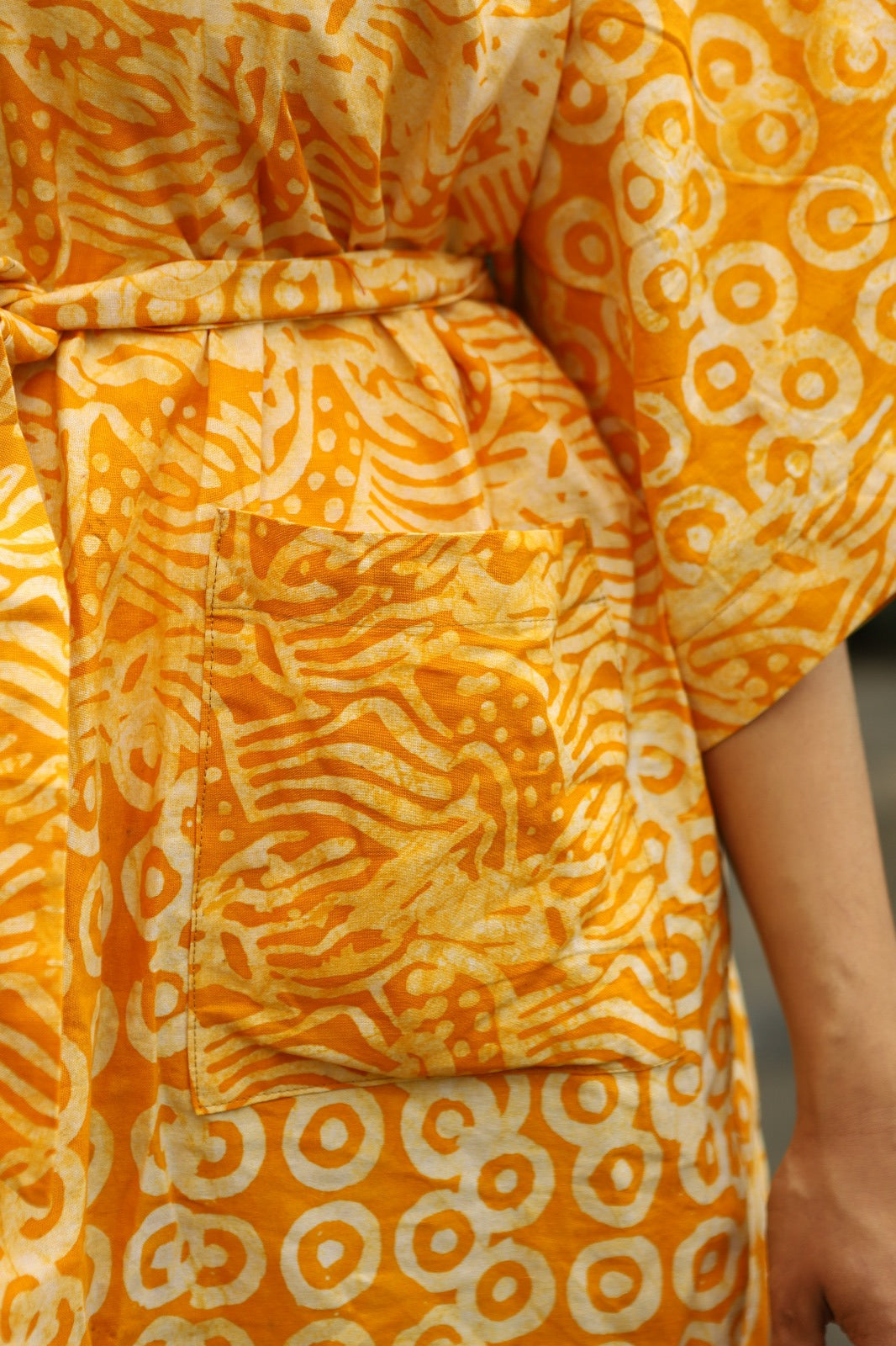 African Batik Oversize Kimono