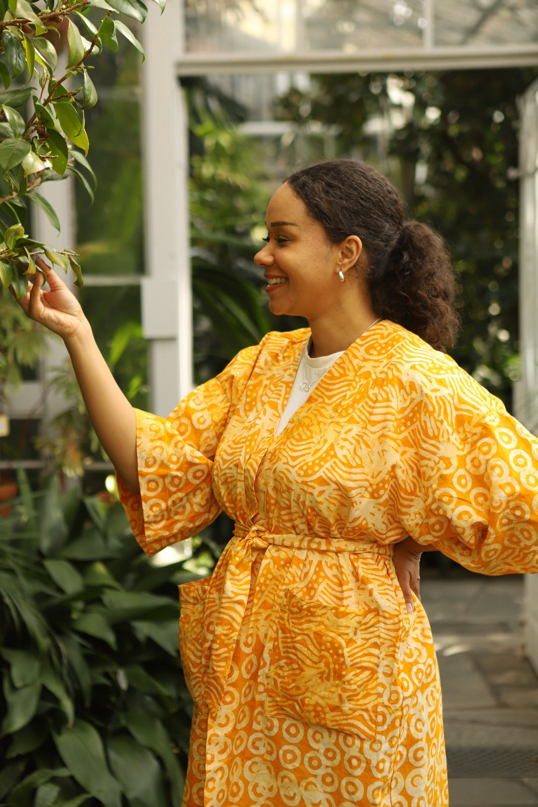 African Batik Oversize Kimono