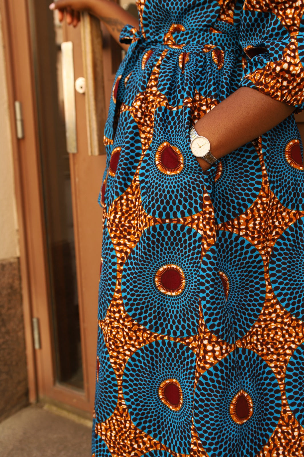 Keba Maxi wrap dress - sample