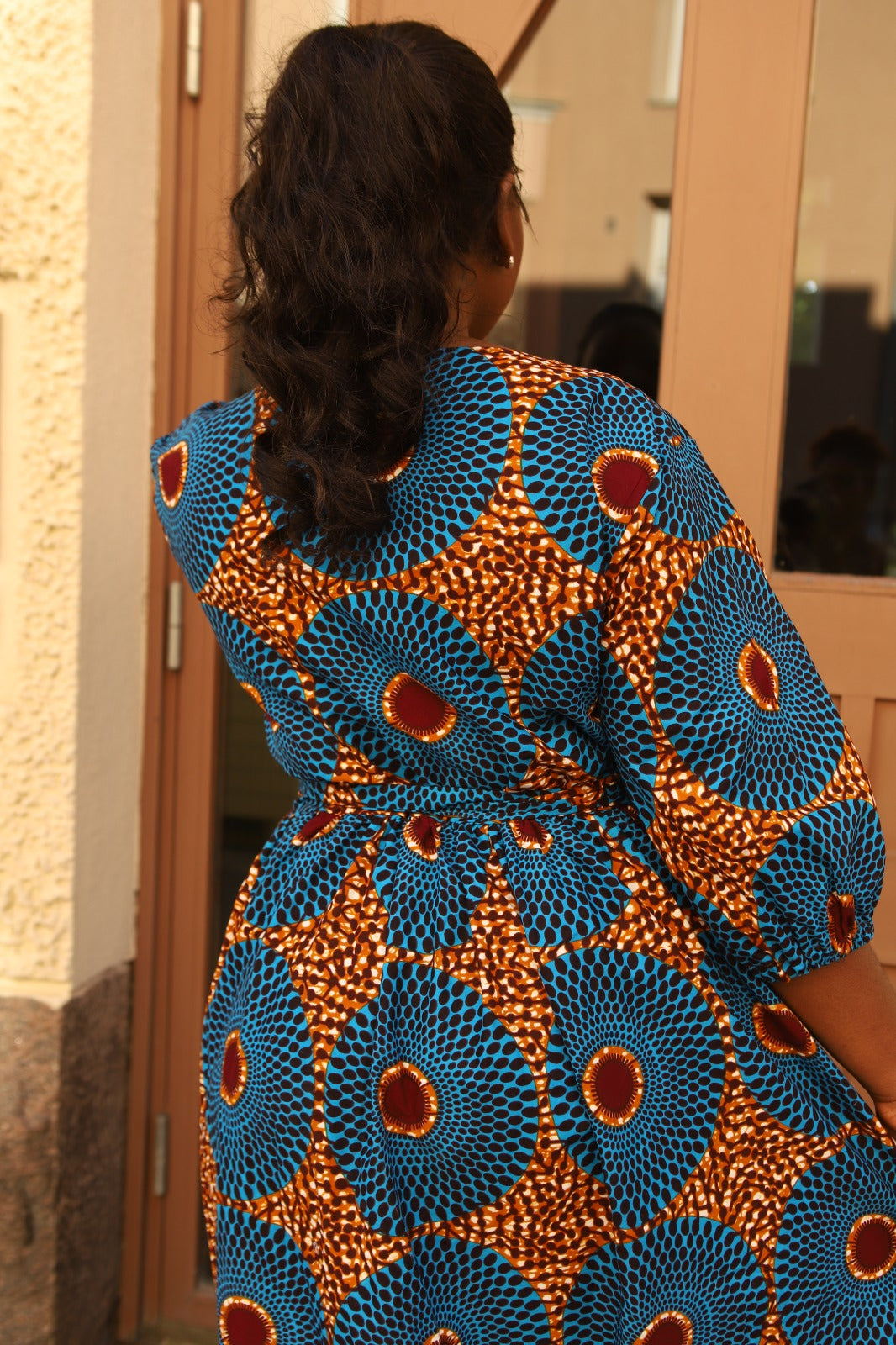 Keba Maxi wrap dress - sample