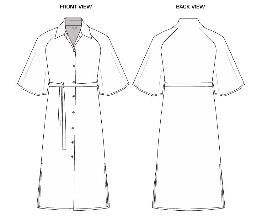 Kitoko - Collared midi dress