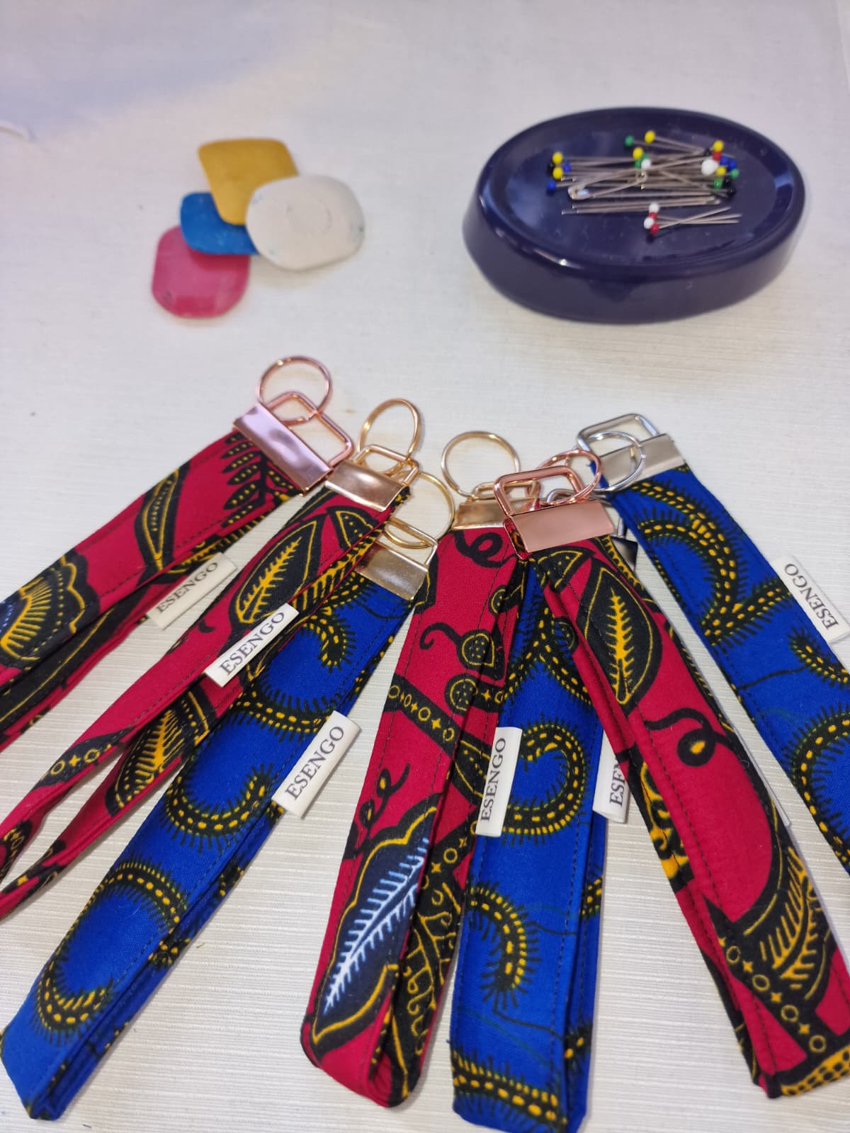 Wristlet keychain