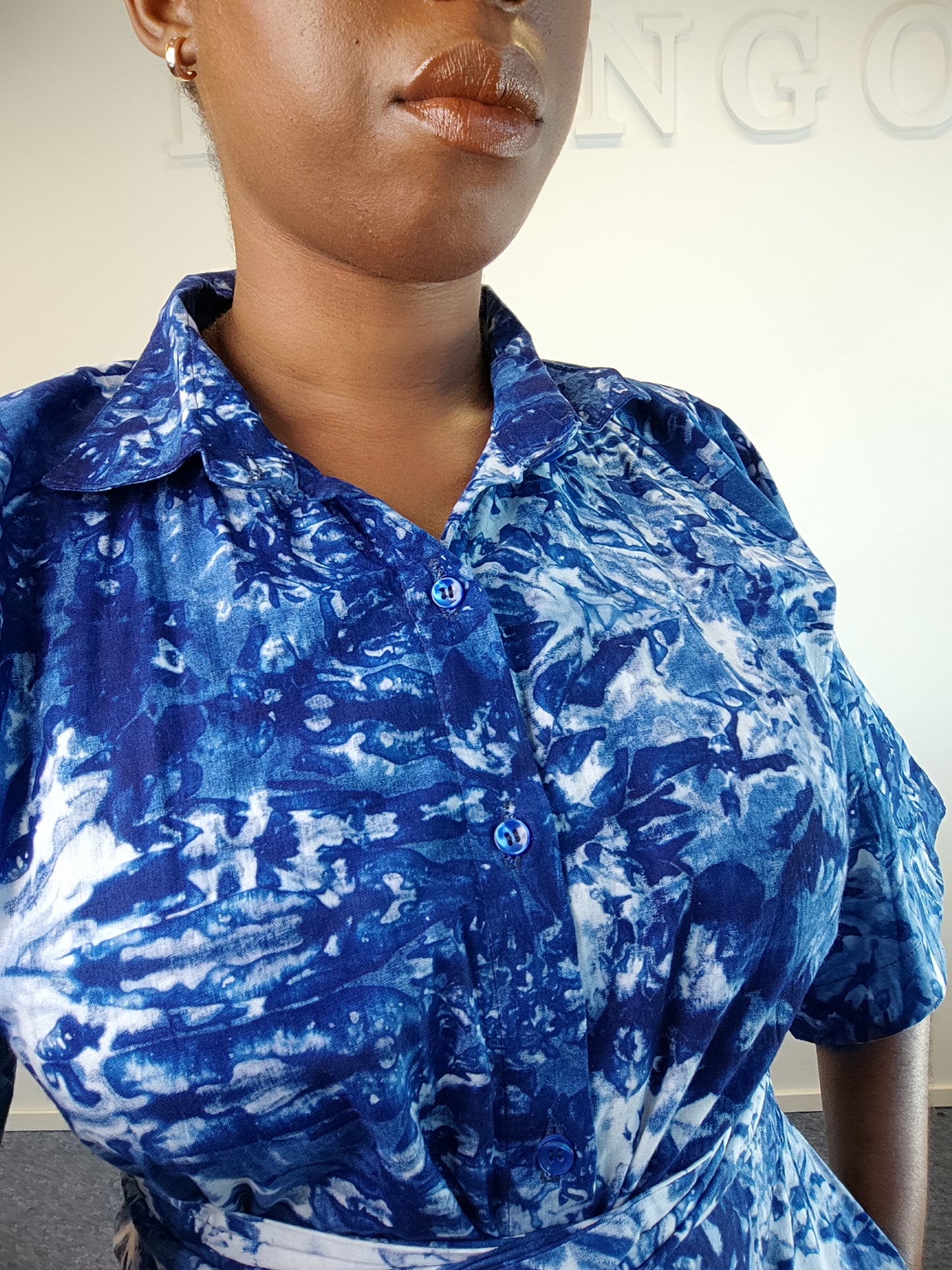 Kitoko - Collared midi dress