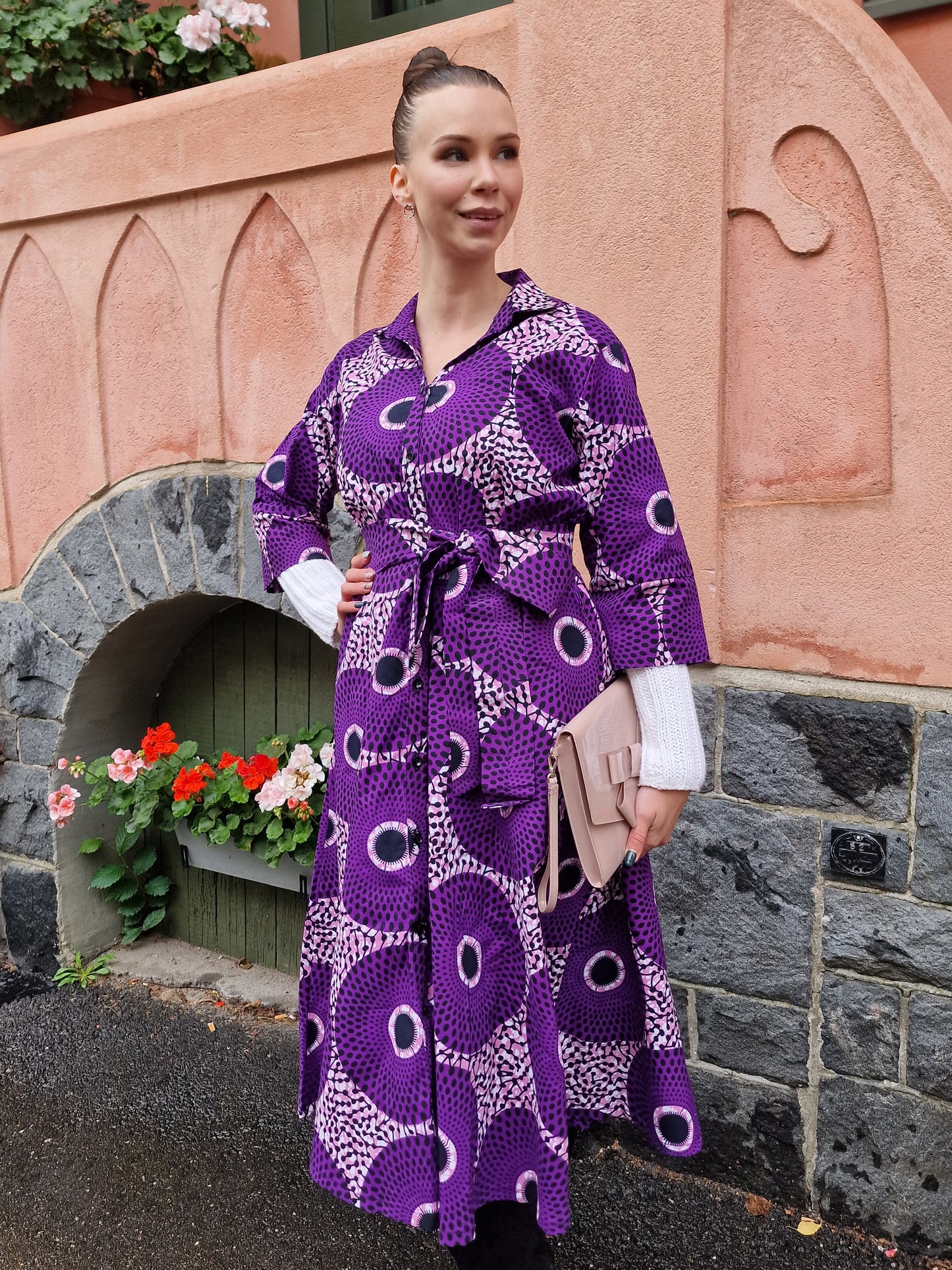 Effia - Collared dress