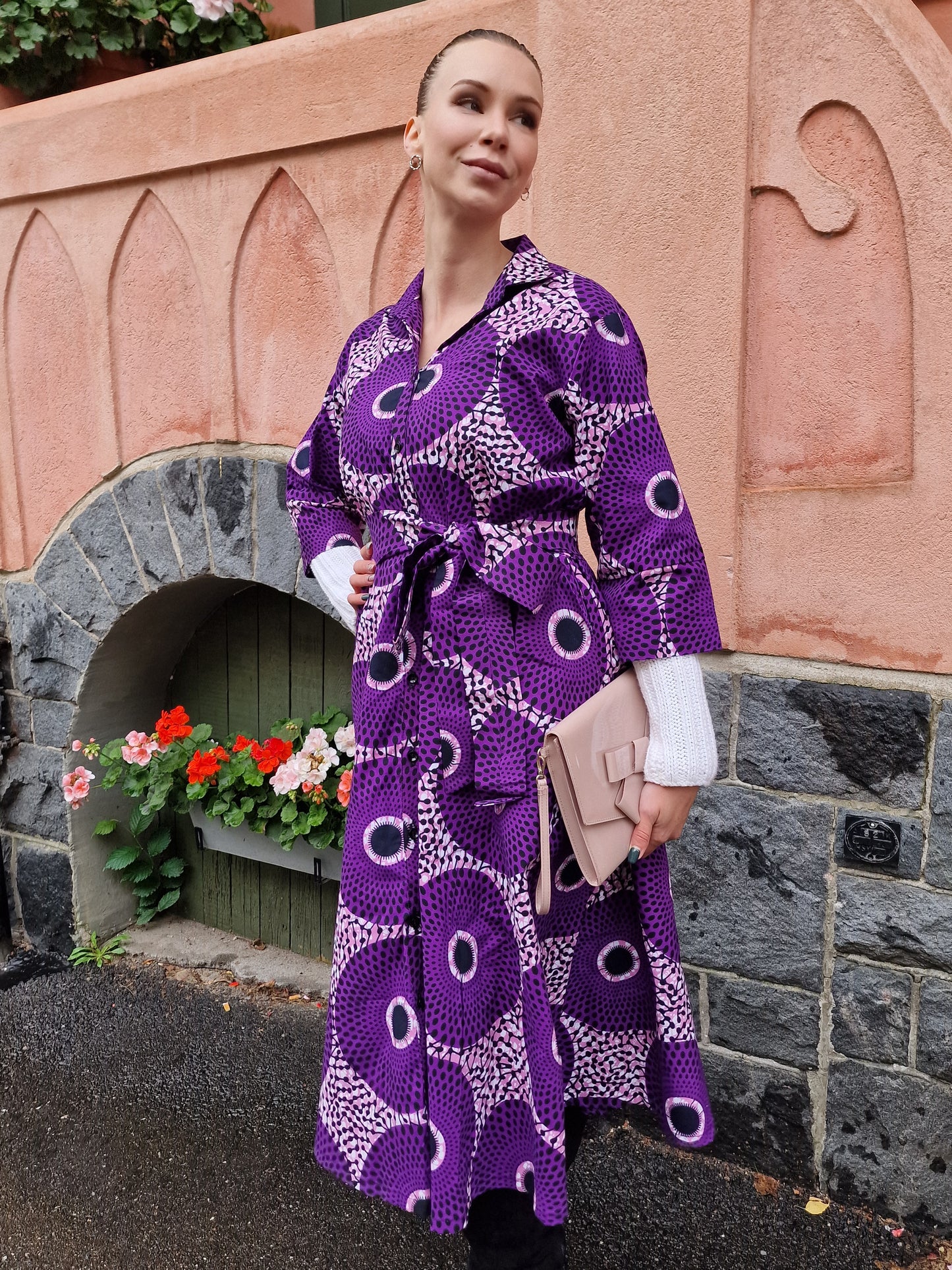 Effia - Collared dress