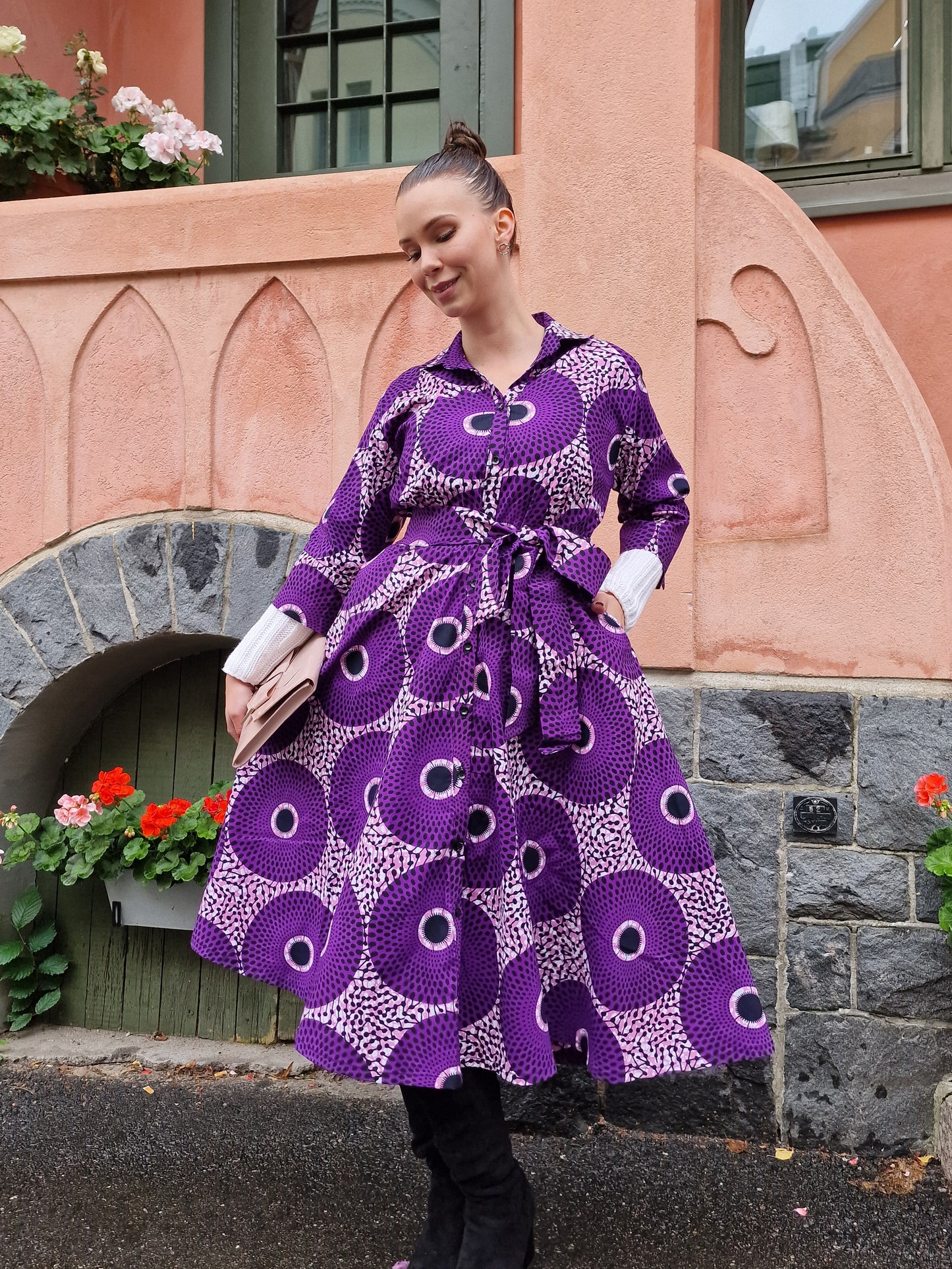 Effia - Collared dress