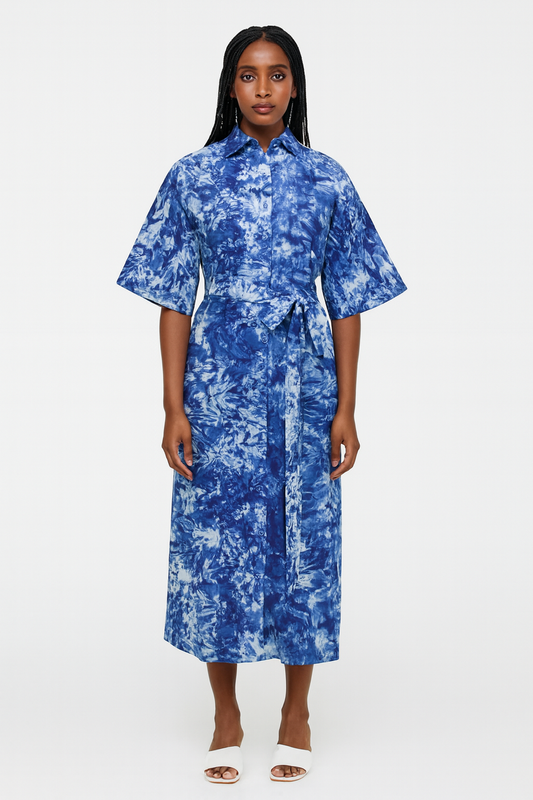 Kitoko - Collared midi dress