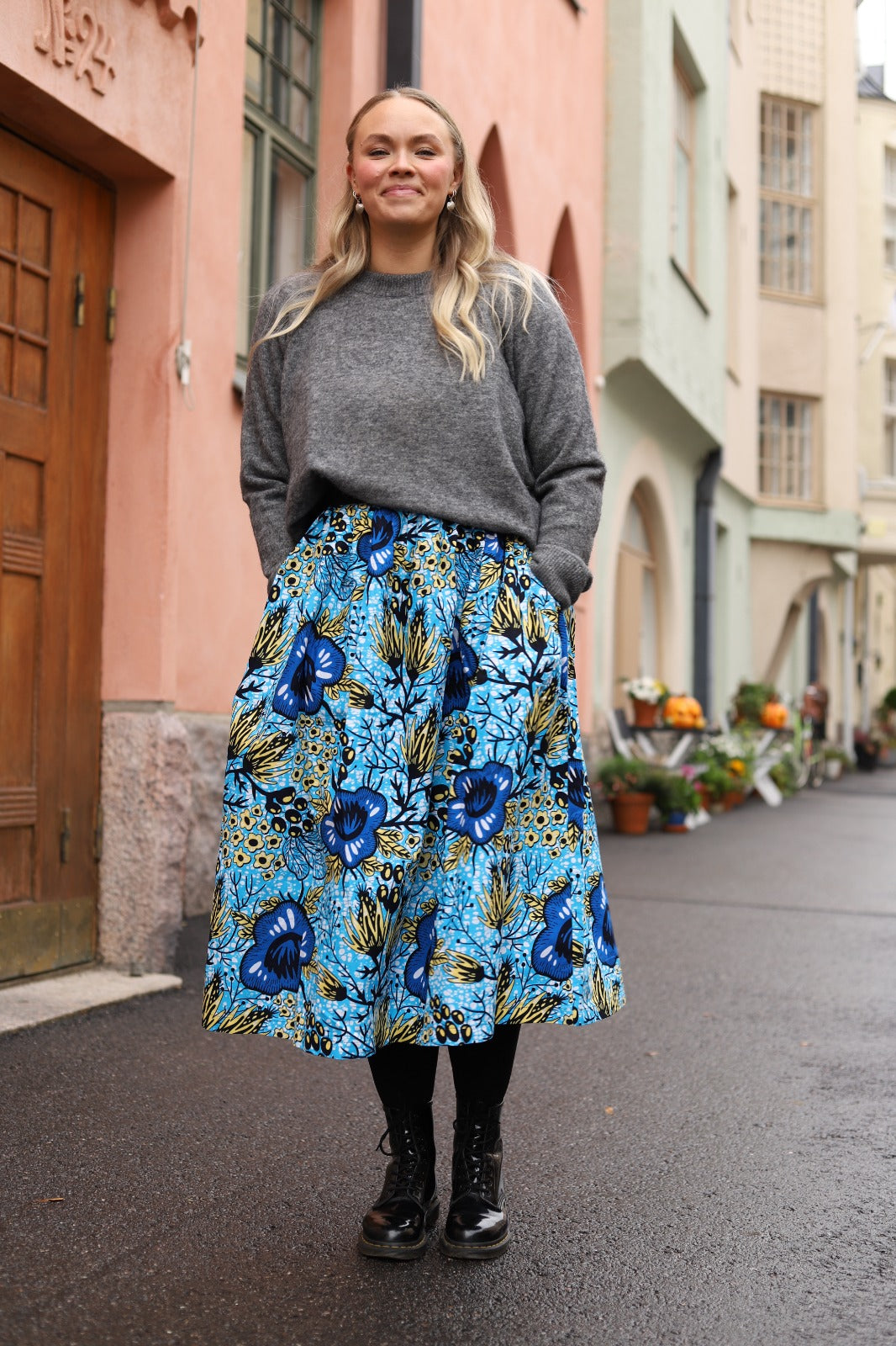 Nkuka - Floral Skirt