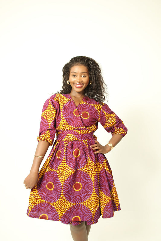 Keba - Mini Wrap Dress