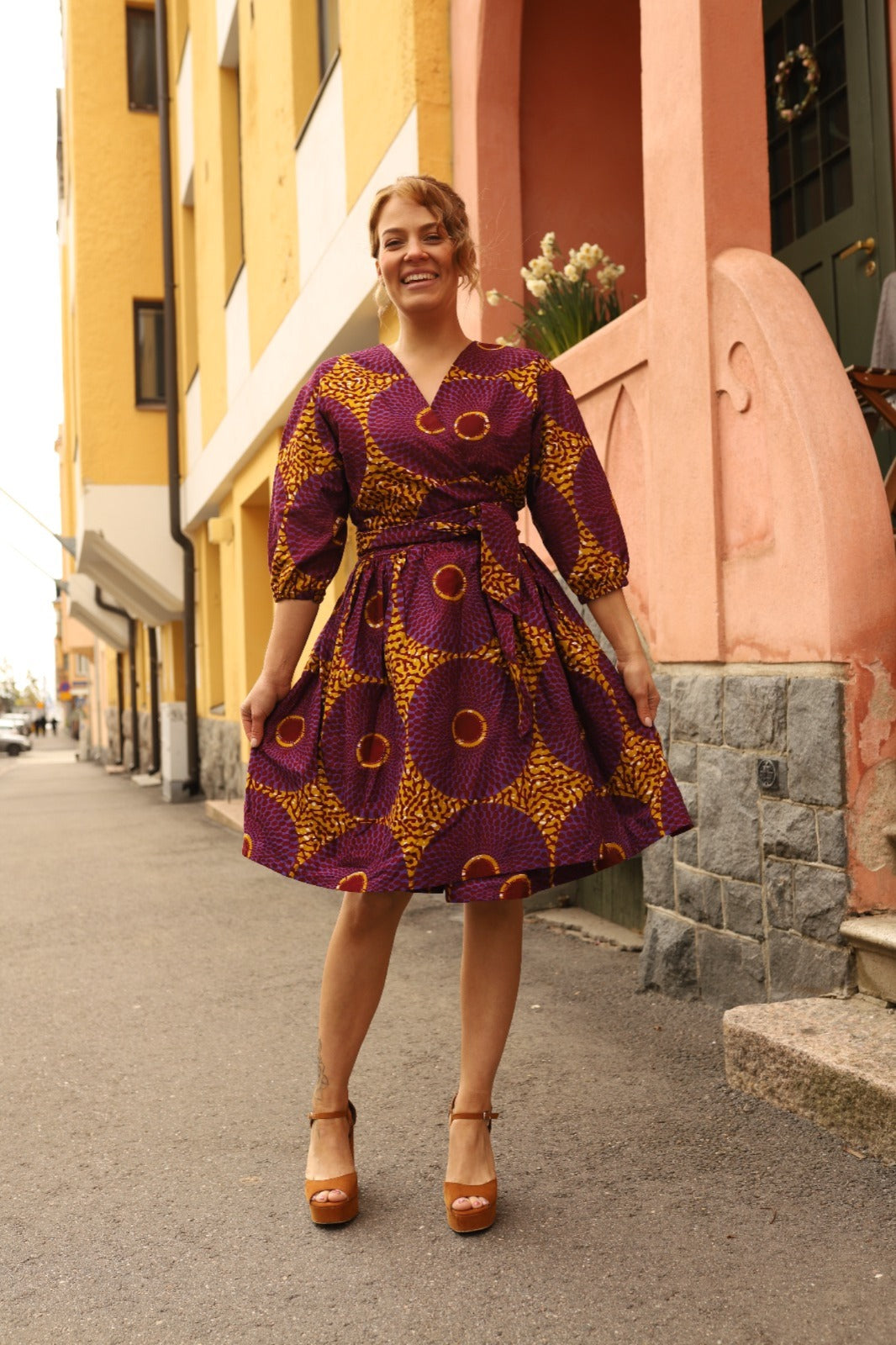 Keba - Mini Wrap Dress