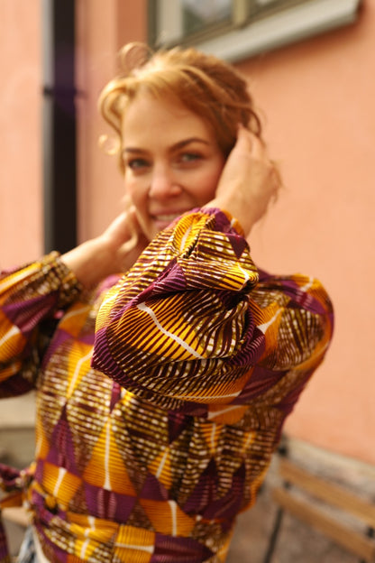 Zola - Crop Wrap top