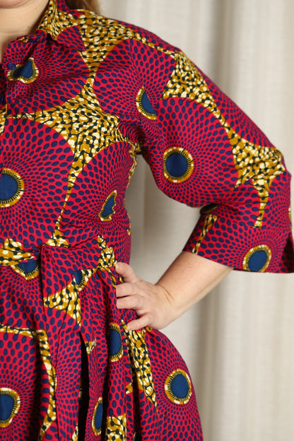 Effia - Collared Dress