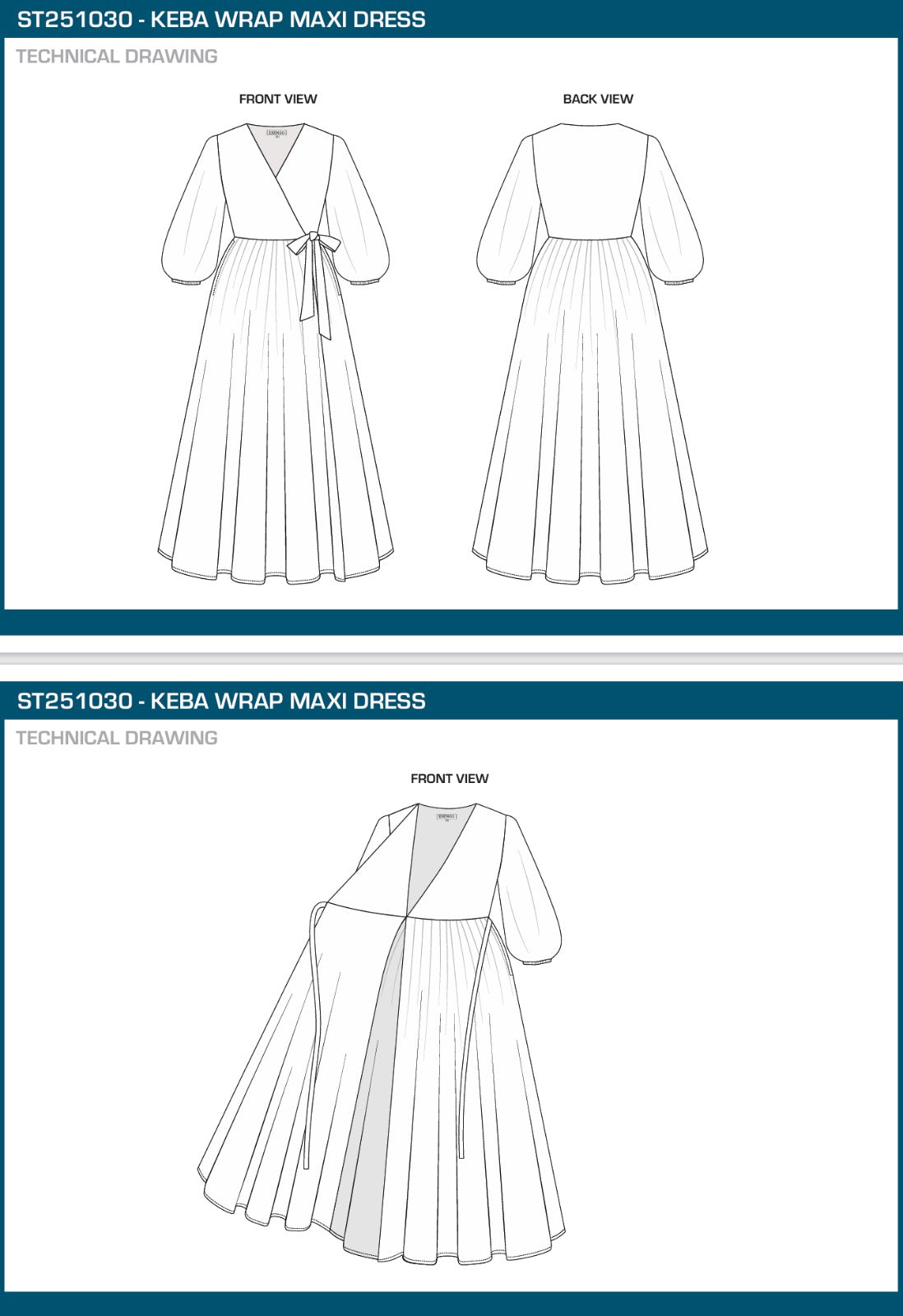 Keba - Maxi Wrap Dress