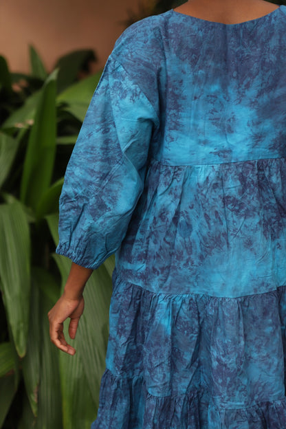 Naomi - Layered Batik Dress