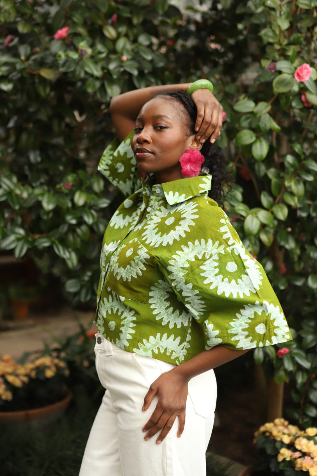 Jamilia - Collared Top