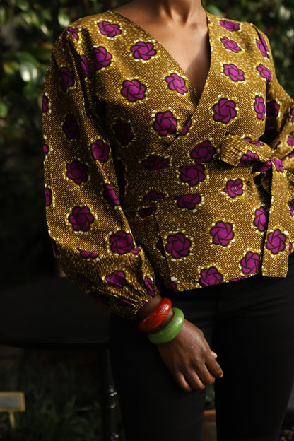 Zola - Wrap top