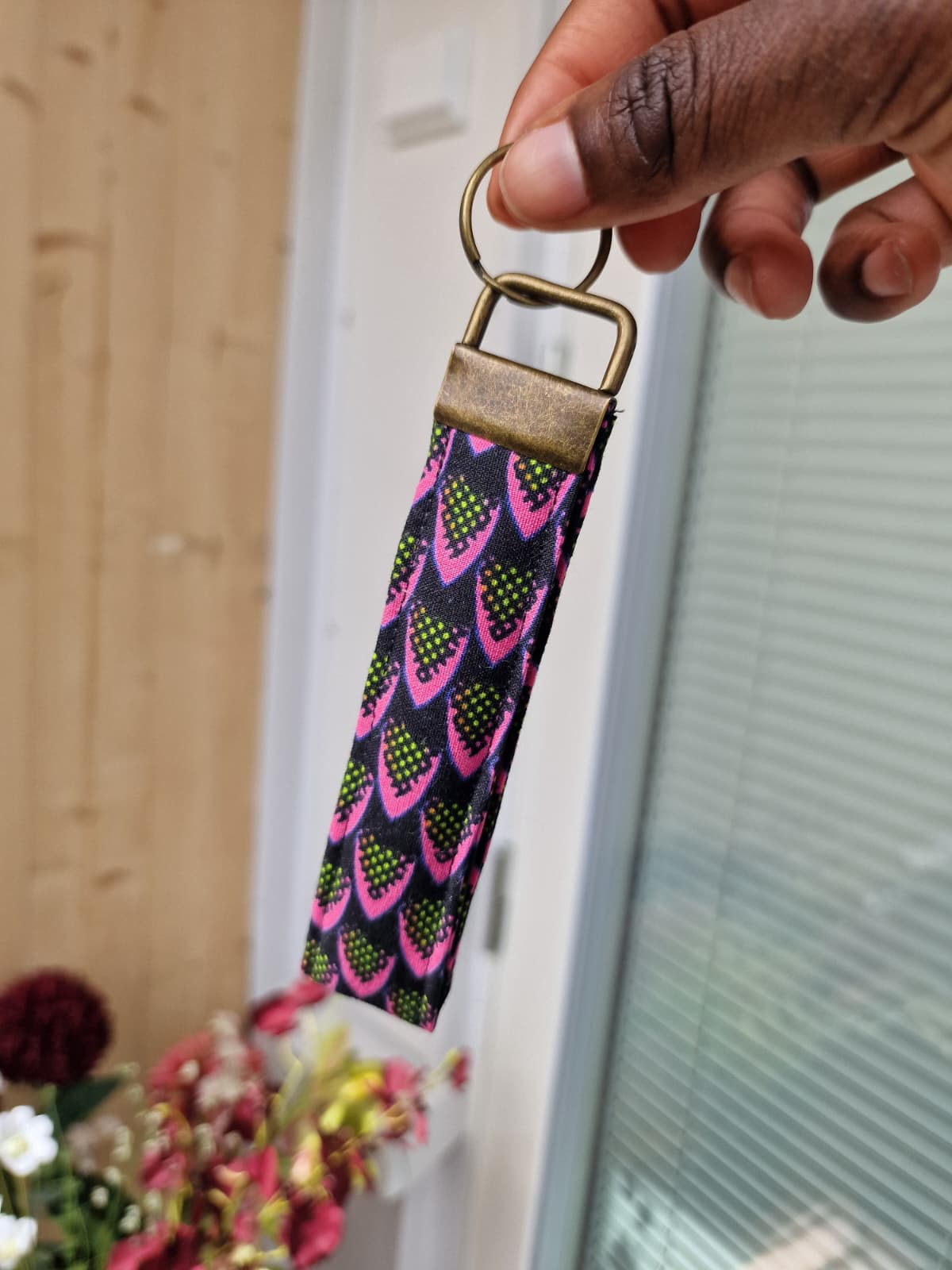 Wristlet keychain