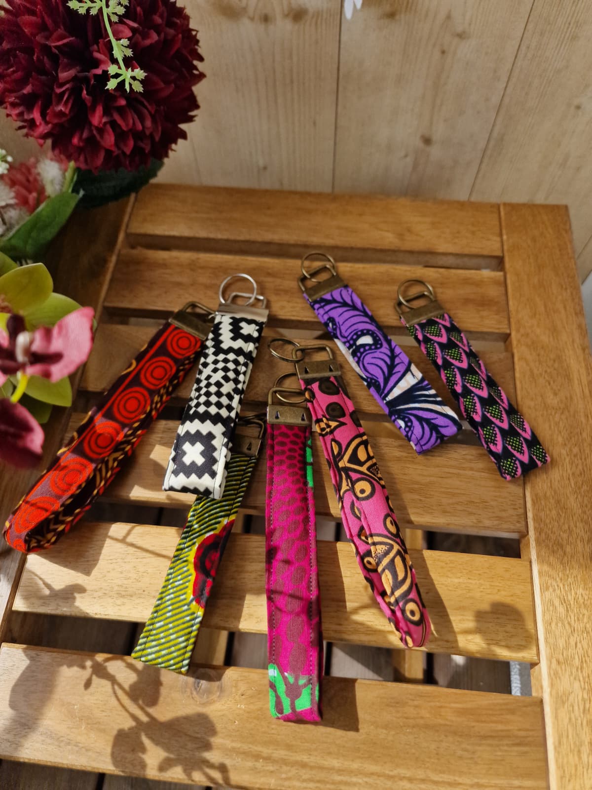 Wristlet keychain