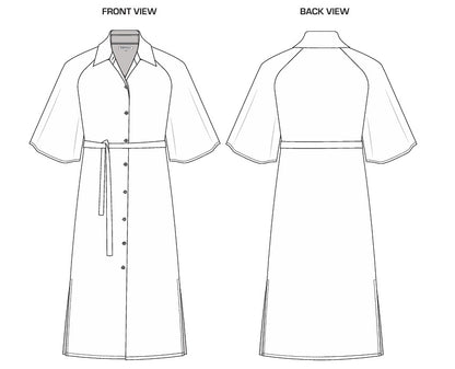 Kitoko - Collared midi dress