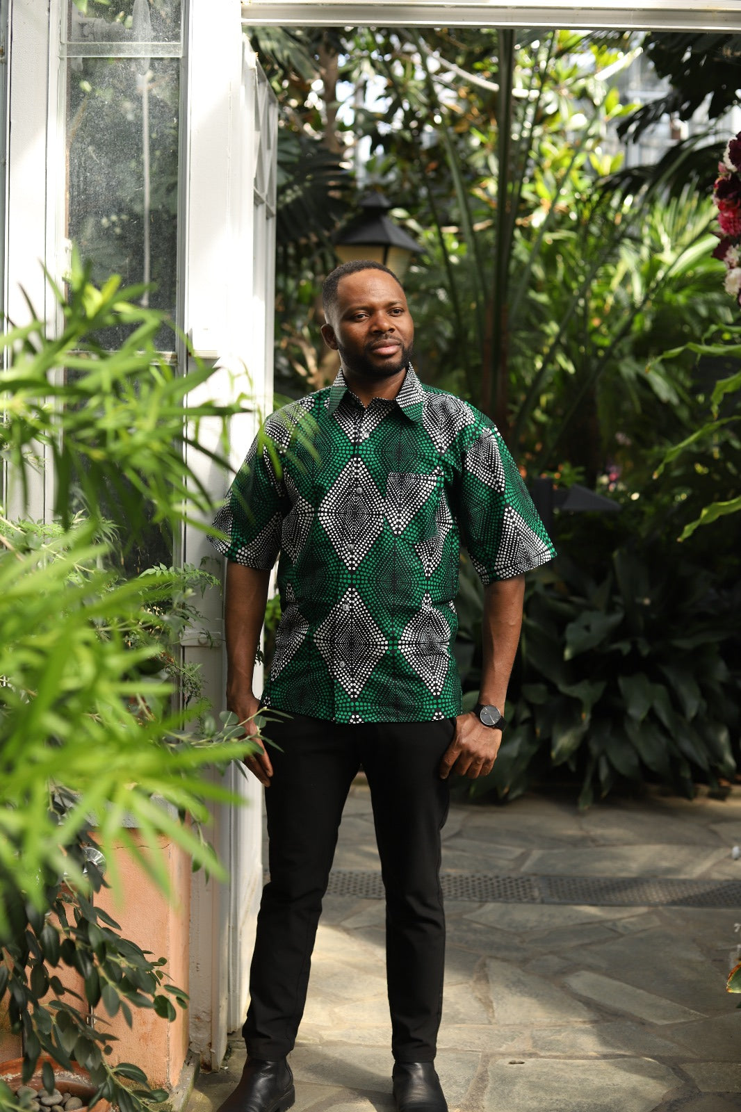 Koffi - Men's collared shirt