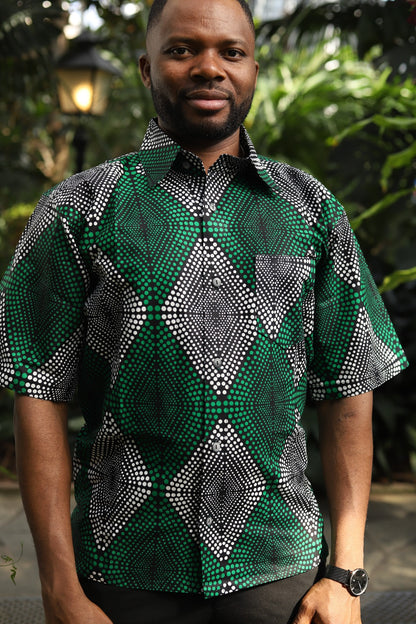 Koffi - Men's collared shirt