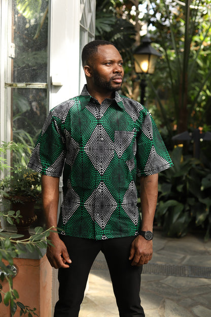 Koffi - Men's collared shirt