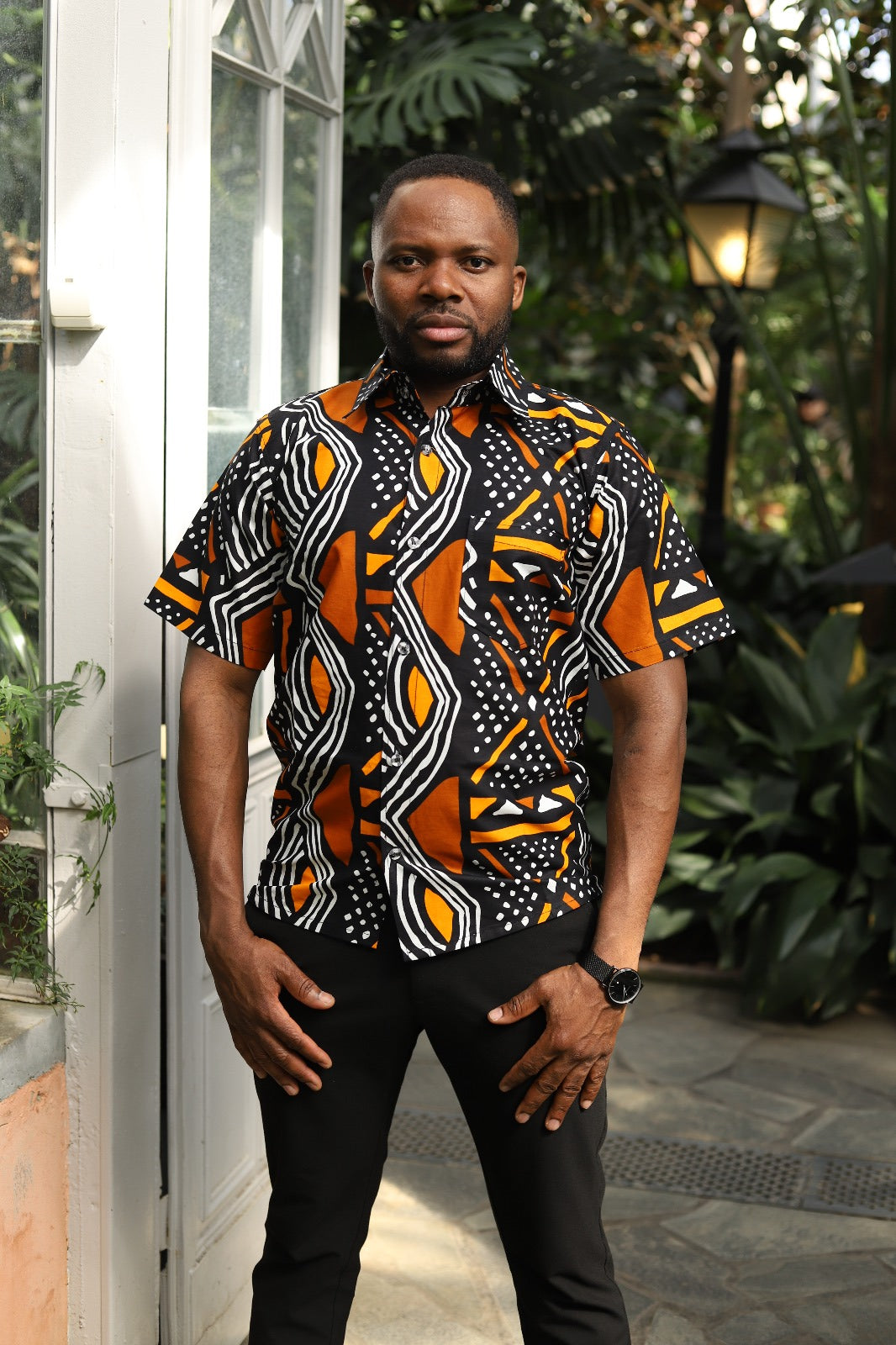 Koffi - Men's collared shirt